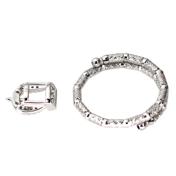 Pt950 ダイヤモンド リング 0.07ct  形状記憶 2WAY