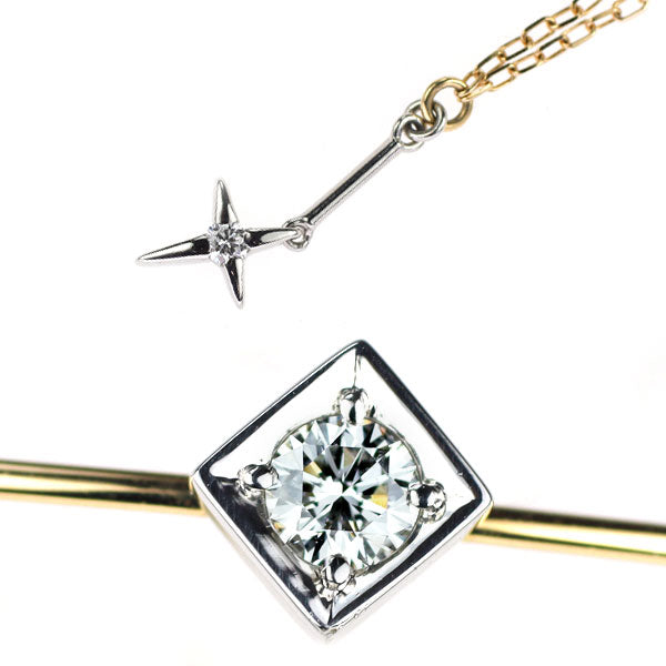 小寺智子 Pt900/K18YG ダイヤモンド ブレスレット 0.11ct