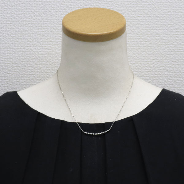 モニッケンダム Pt900/ Pt850 ダイヤモンド ペンダントネックレス 0.34ct