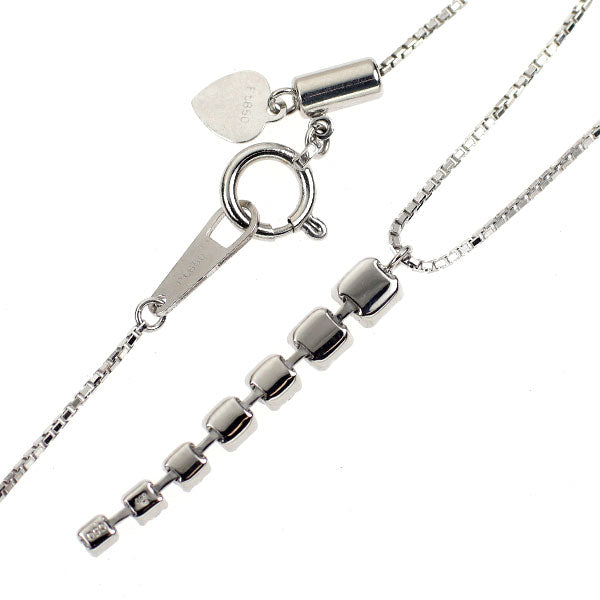 Pt850 ダイヤモンド ペンダントネックレス 0.50ct