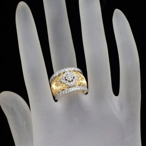 Rota Walter/ロタ ウォルター K18YG/WG ダイヤモンド リング