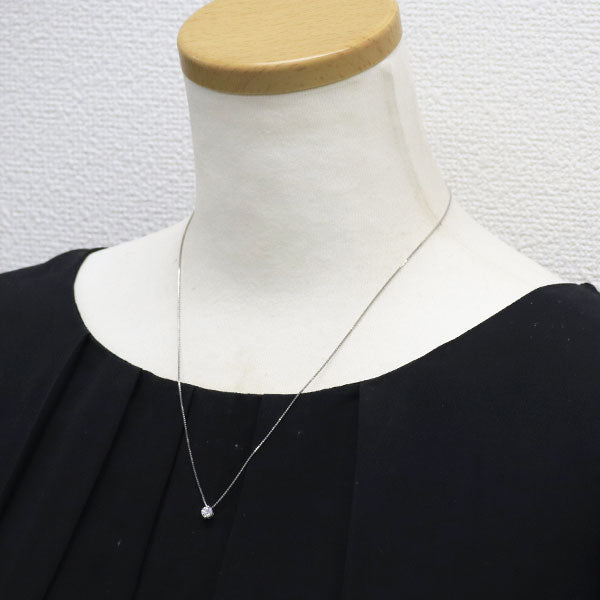 Pt999/Pt850 ダイヤモンド ペンダントネックレス 0.30ct D IF EX