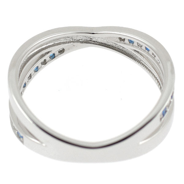希少 Pt950 アウイナイト ダイヤモンド リング 0.07ct D0.10ct