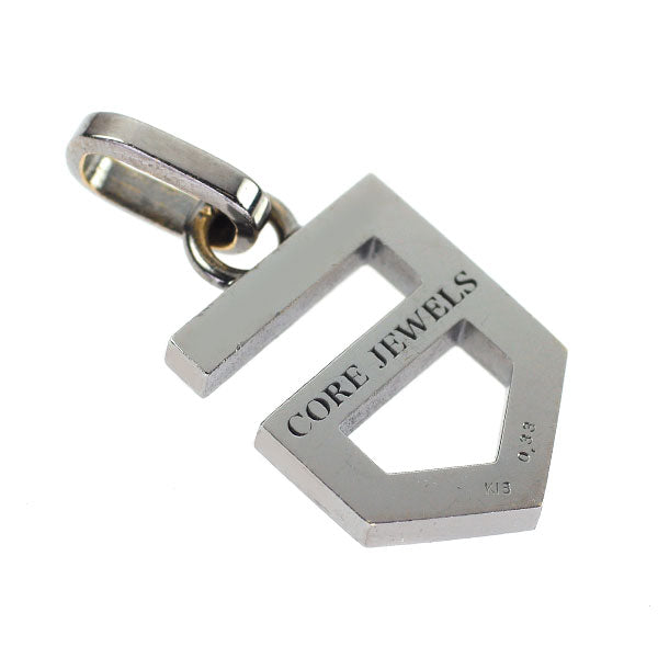 コアジュエルス ブラックコーティング/ K18WG ブラックダイヤモンド ペンダントトップ 0.33ct ニューメラルナンバー6