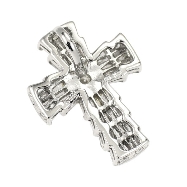 Pt900 ダイヤモンド ペンダントトップ 1.00ct クロス