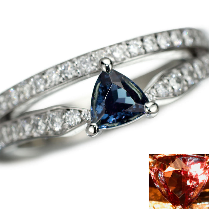 ベキリーブルーガーネット カラーチェンジガーネット 指輪 リング