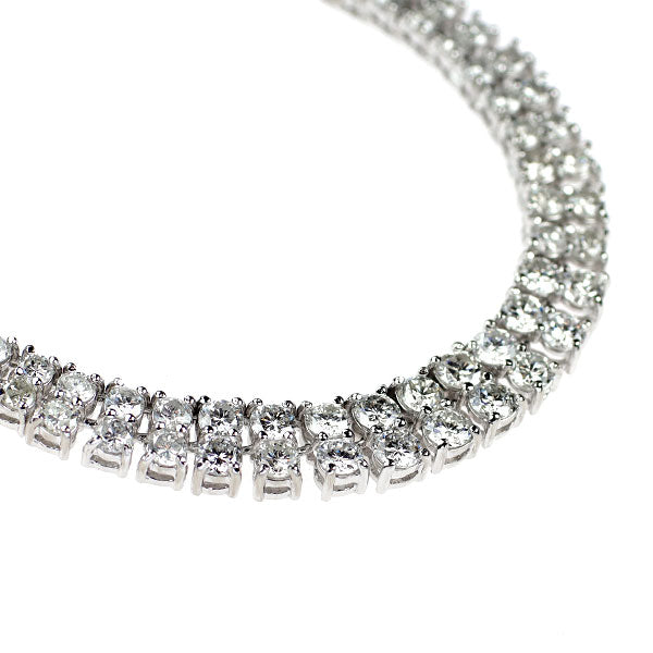 Pt850 ダイヤモンド ネックレス 10.00ct