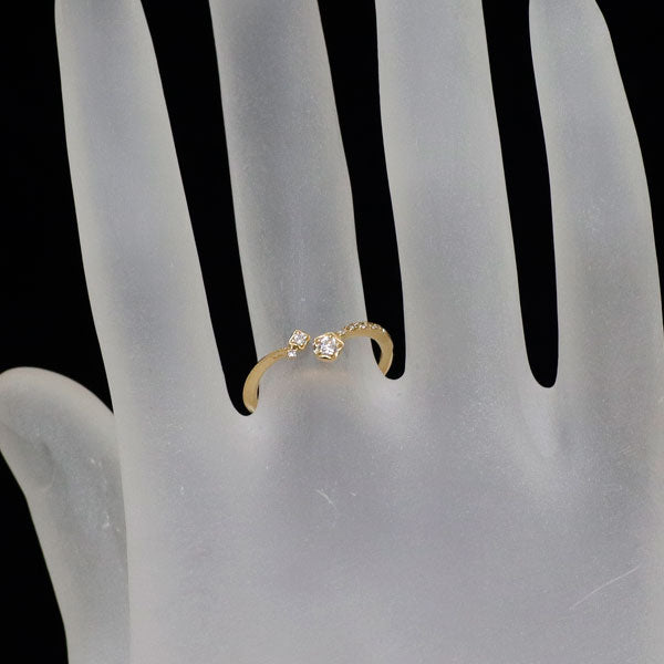 wish upon a star K18YG ダイヤモンド リング 0.050 D0.05ct