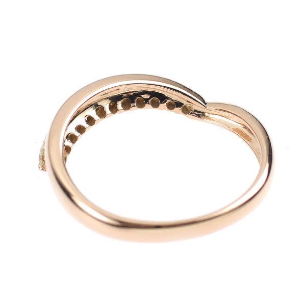 K18PG ダイヤモンド リング 0.16ct