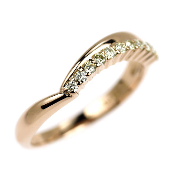 K18PG ダイヤモンド リング 0.16ct