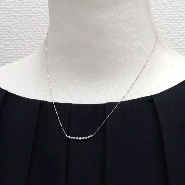 Pt900/ Pt850 ダイヤモンド ペンダントネックレス 0.20ct