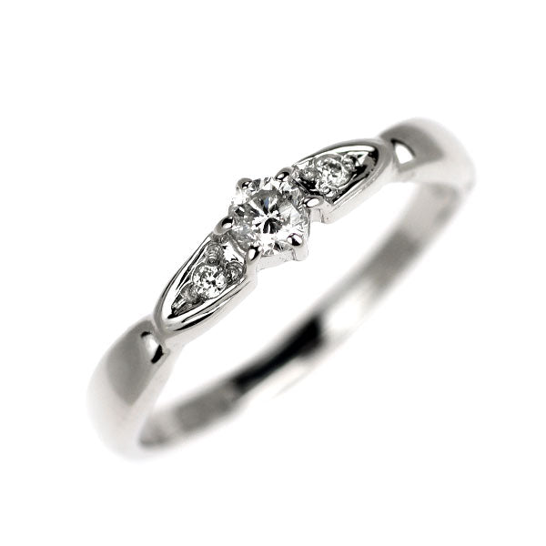 Pt900 ダイヤモンド リング ピンキー