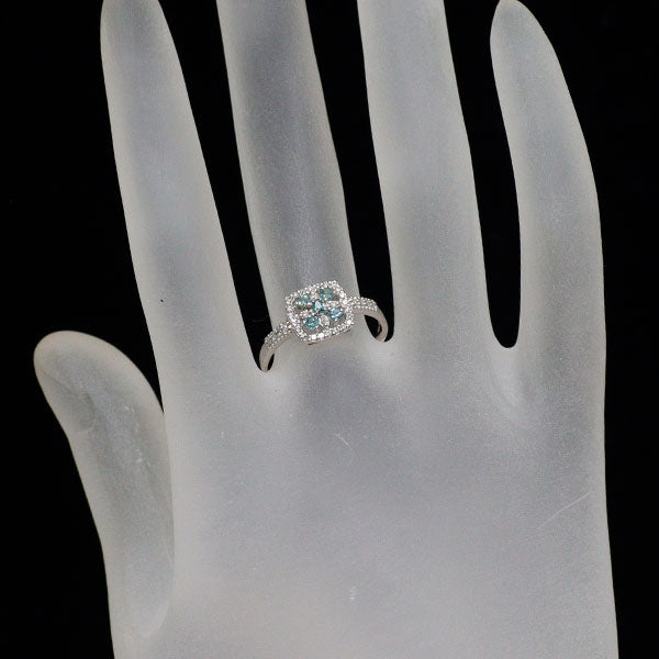 希少 Pt900 アレキサンドライト ダイヤモンド リング 0.17ct D0.144ct