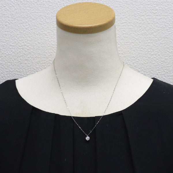 新品 Pt900/ Pt850 ダイヤモンド ペンダントネックレス 1.033ct H I1 Poor