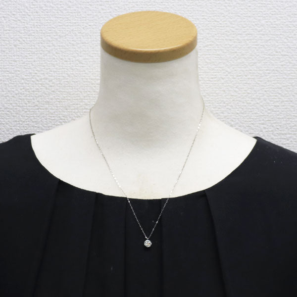 新品 Pt900/ Pt850 LDH ダイヤモンド ペンダントネックレス 1.029ct I I1 G