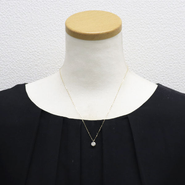 新品 K18YG ダイヤモンド ペンダントネックレス 1.110ct K I1 VG