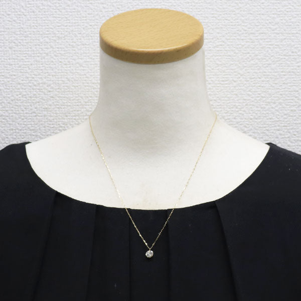 新品 K18YG LDH ダイヤモンド ペンダントネックレス 0.742ct J I1 G