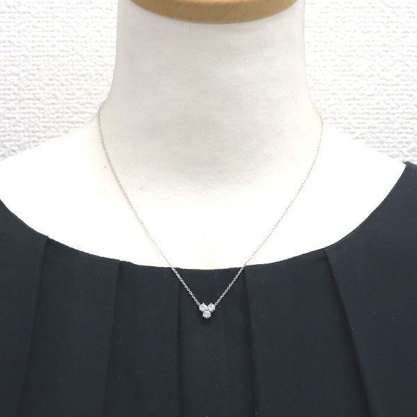 ティファニー Pt950 ダイヤモンド ペンダントネックレス アリア