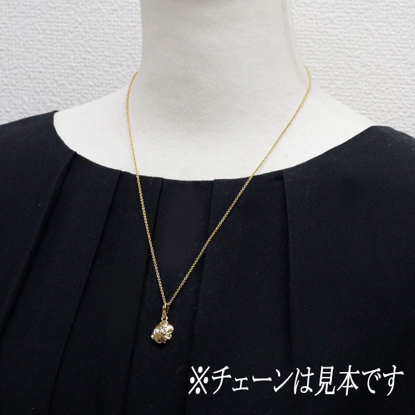 シャネル K18YG ペンダントトップ 兼チャーム カメリア