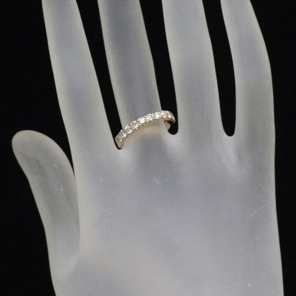 K18PG ダイヤモンド リング 0.70ct ハーフエタニティ