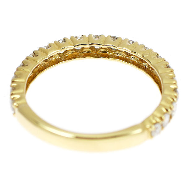 K18YG ダイヤモンド リング 0.50ct セミエタニティ