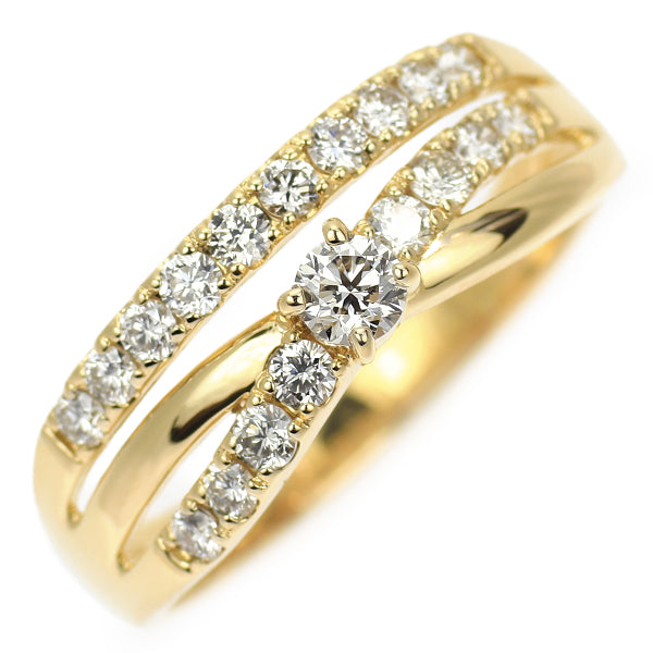 K18YG ダイヤモンド リング 0.48ct