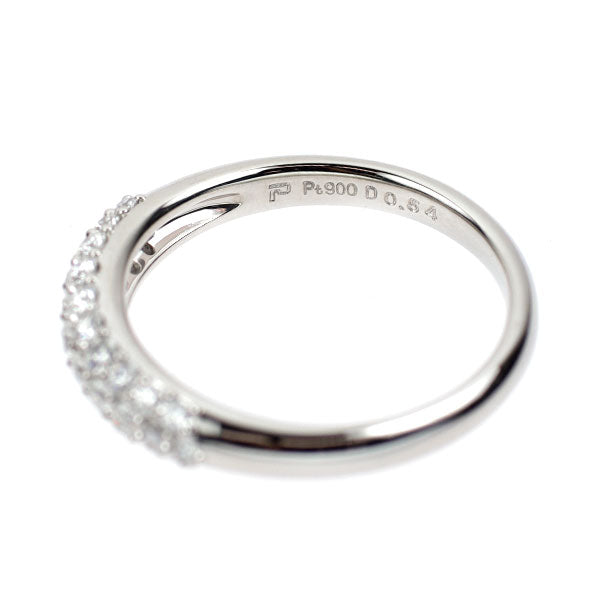 ポーラ Pt900 ダイヤモンド リング 0.54ct パヴェ