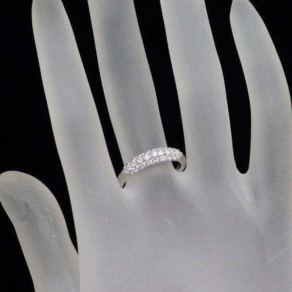 ポーラ Pt900 ダイヤモンド リング 0.54ct パヴェ