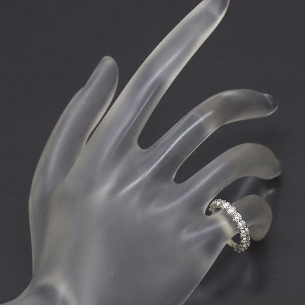 Pt900 ダイヤモンド リング 1.00ct セミエタニティ ピンキー
