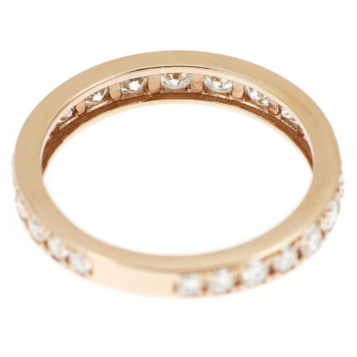 K18PG ダイヤモンド リング 1.00ct セミエタニティ — セルビー