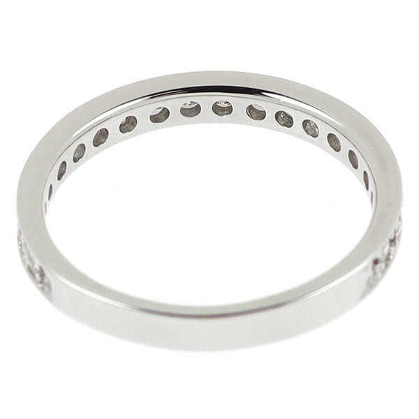 Pt950 ダイヤモンド リング 0.51ct セミエタニティ