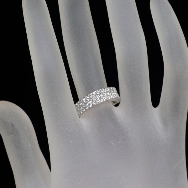 Pt950 ダイヤモンド リング 0.89ct パヴェ