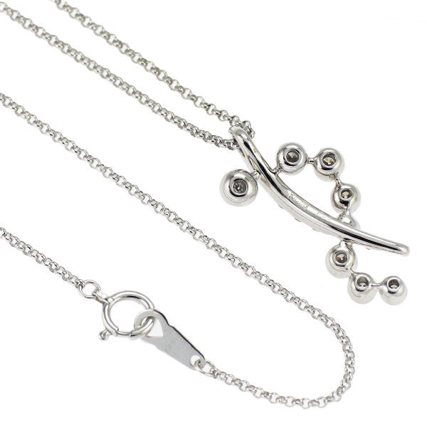 K18WG ダイヤモンド ペンダントネックレス 1.00ct