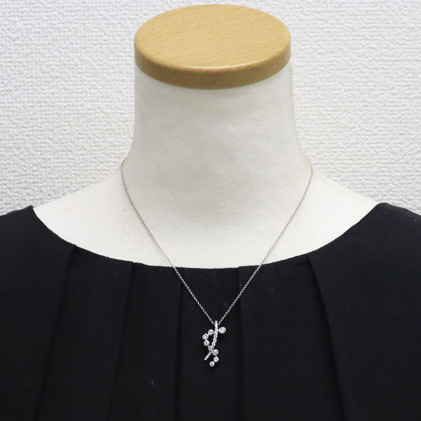 K18WG ダイヤモンド ペンダントネックレス 1.00ct