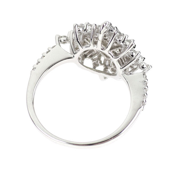 K18WG ダイヤモンド リング 1.00ct