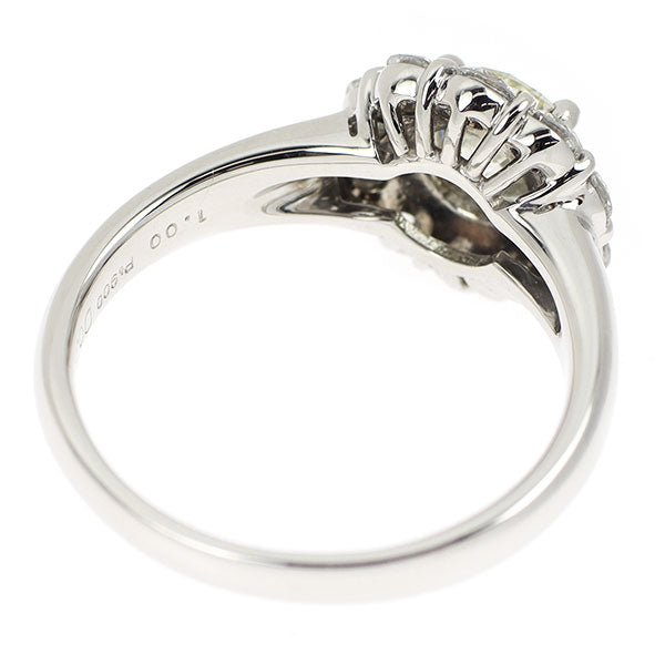 Pt900 ダイヤモンド リング 1.00ct D0.81ct — セルビーオンラインストア 