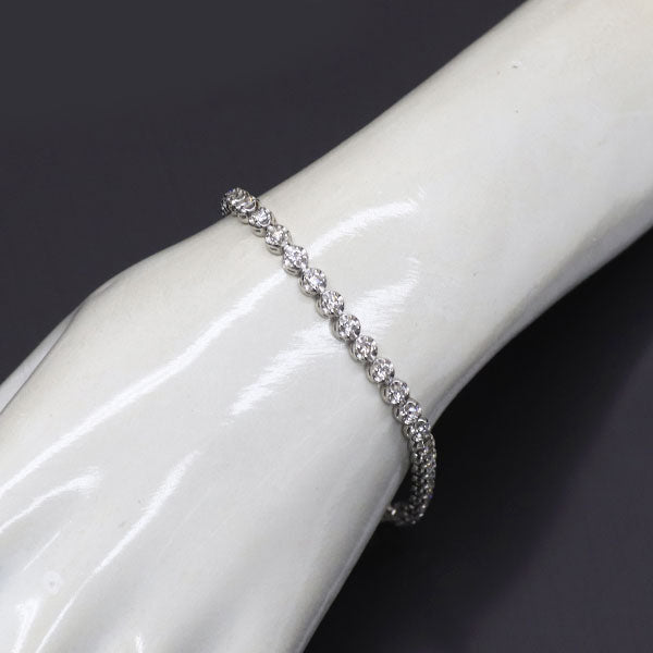 Pt900 ダイヤモンド ブレスレット 2.08ct テニス