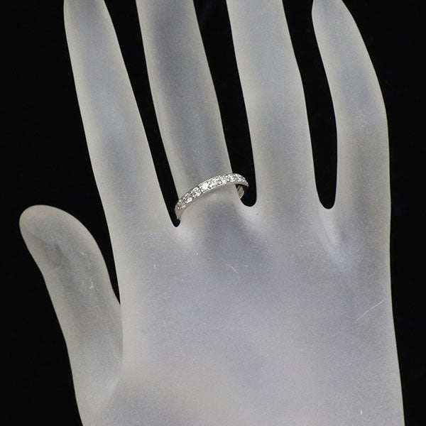 Pt950 ダイヤモンド リング 0.30ct ハーフエタニティ