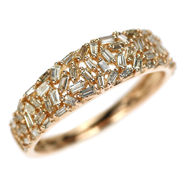 K18PG ダイヤモンド リング 0.45ct