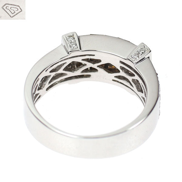 レ・エッセンシャル K18WG ダイヤモンド リング 1.00ct ミステリーセッティング