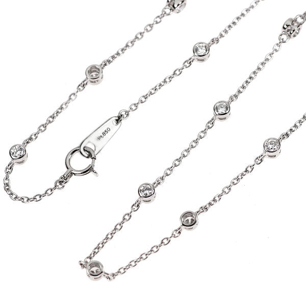 Pt900/ Pt850 ダイヤモンド ネックレス 1.00ct ステーション