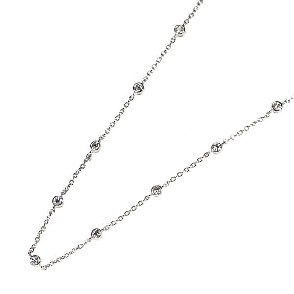 Pt900/ Pt850 ダイヤモンド ネックレス 1.00ct ステーション