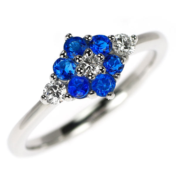 希少 Pt999 アウイナイト ダイヤモンド リング 0.25ct D0.15ct