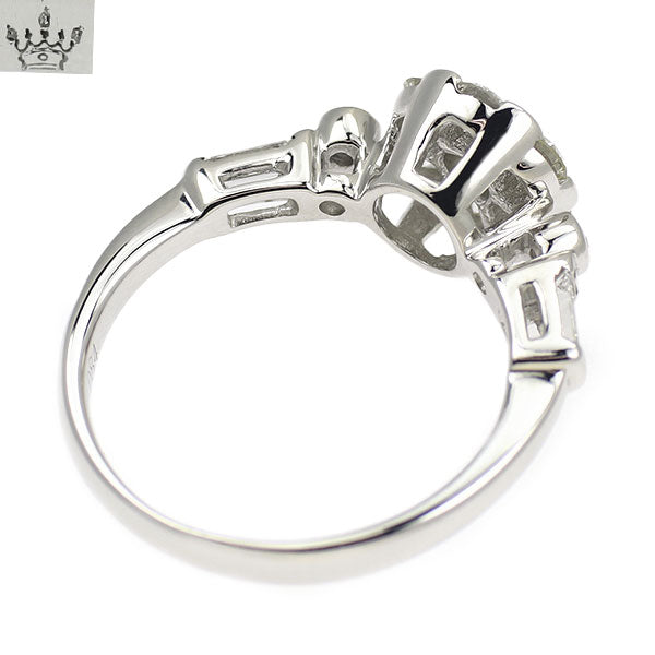 コロネット K18WG ダイヤモンド リング 0.84ct
