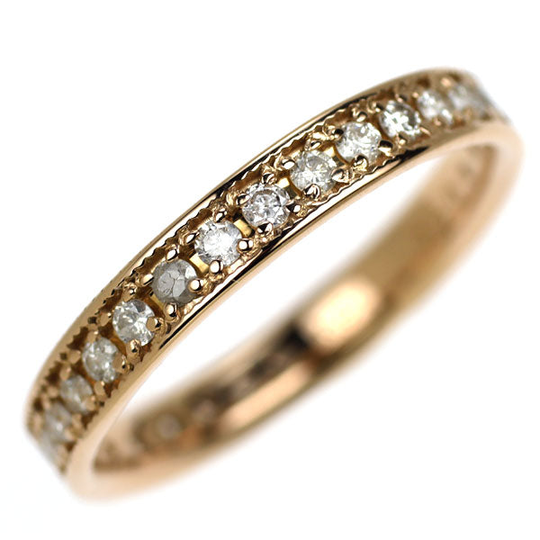 K18PG ダイヤモンド リング 0.50ct フルエタニティ