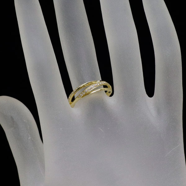 K18YG ダイヤモンド リング 0.15ct