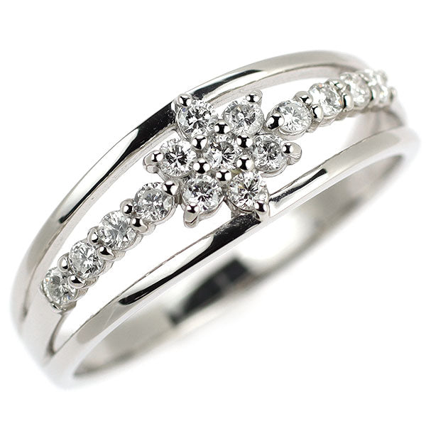 Pt900 ダイヤモンド リング 0.30ct