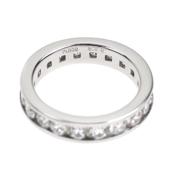 Pt900 ダイヤモンド リング 2.22ct フルエタニティ