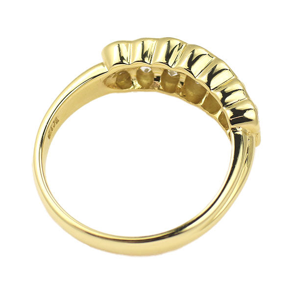 K18YG ダイヤモンド リング 1.02ct