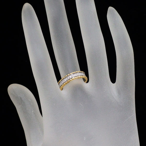 K18YG/WG ダイヤモンド リング 0.28ct フルエタニティ